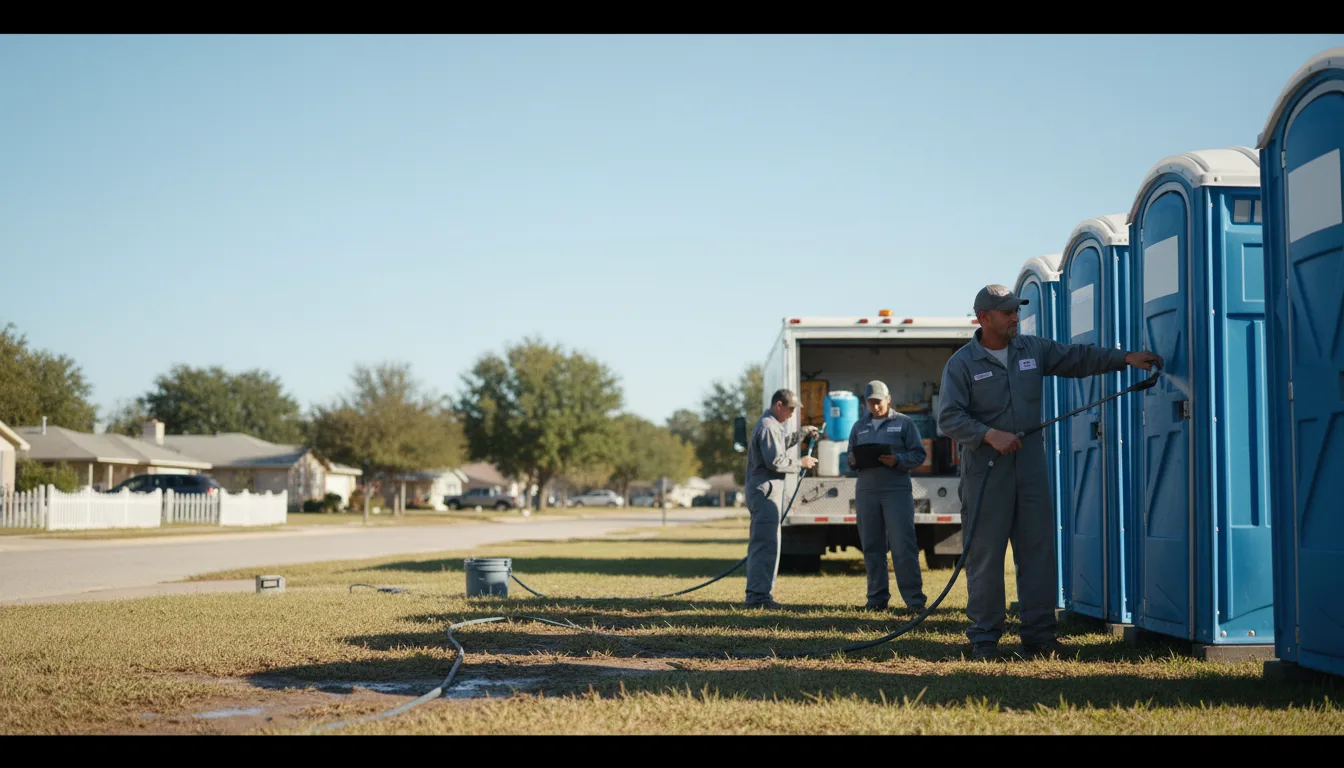 Long-Term Portable Toilet Rental in Texhoma, OK near me